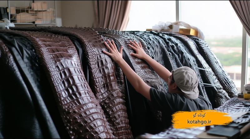 چرم دست‌دوز طبیعی