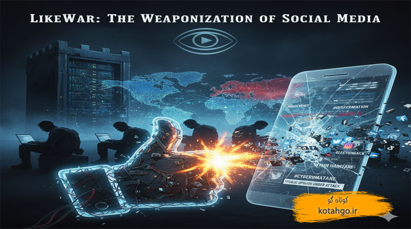 خلاصه کتاب LikeWar: The Weaponization of Social Media